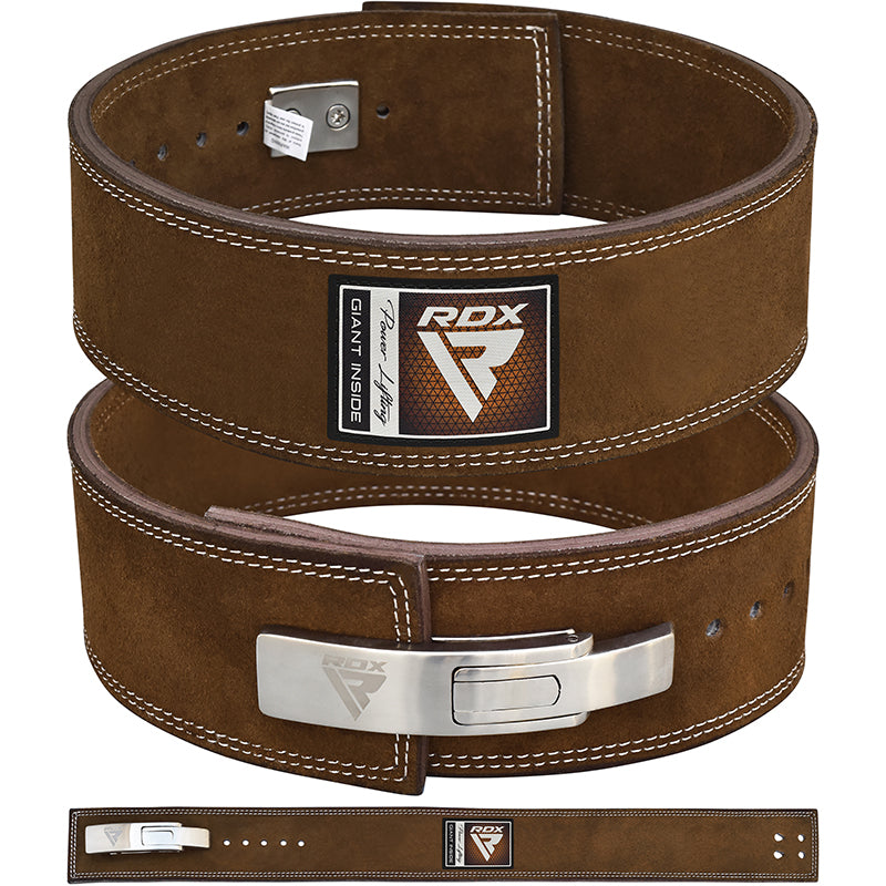 Brown Silver buckle belt