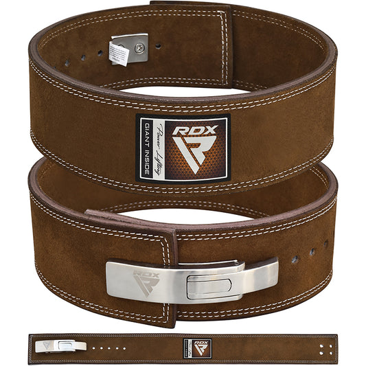 Brown Silver buckle belt