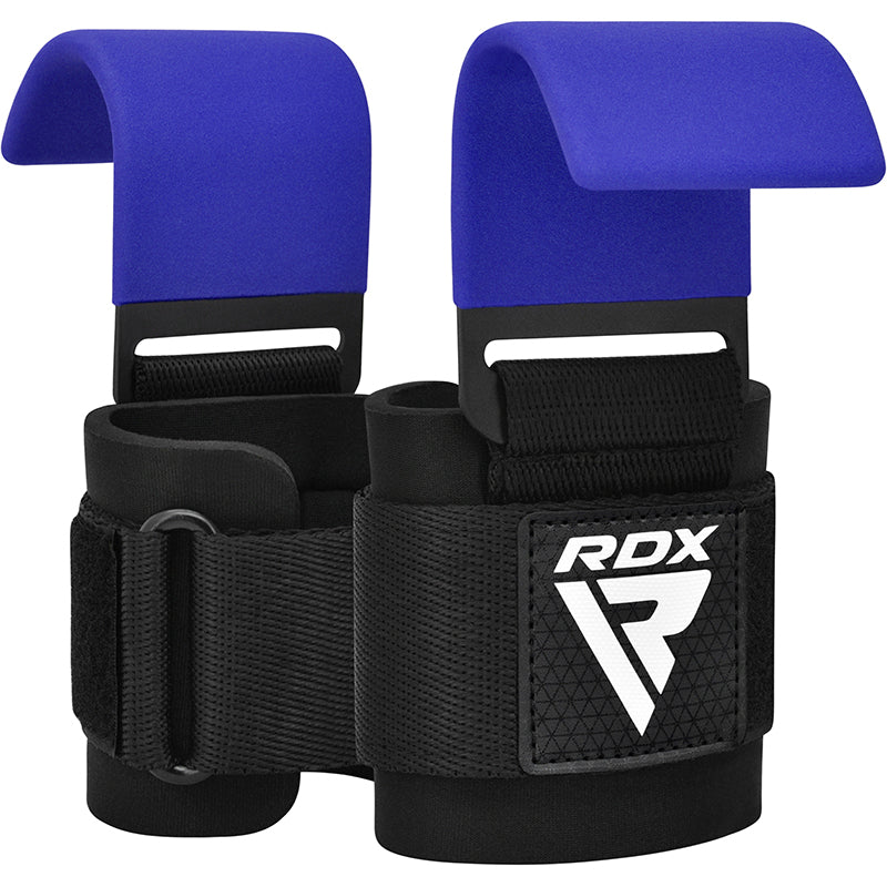 GYM HOOK STRAP BLUE PLUS