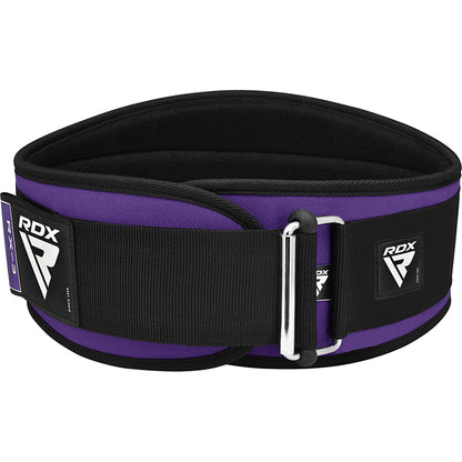 WEIGHT LIFTING STRAP BELT RX1 PURPLE